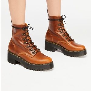 Dr. Martens Leona Platform Ankle Boots